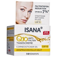 Isana Q10 anti-wrinkle and anti-aging day cream