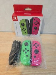 【Nintendo 任天堂】二手 NS Switch Joy-con Joycon 原廠 左右手把 電光綠 電光粉紅 9成新