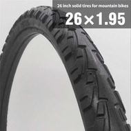 Bicycle 20/24/26 1Pc X1.50/1.95/1 3/8 Bicycle Solid Tires 26 Inch MTB Tire Anti Stab Riding For Roa