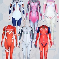 Cosplay Japanese Anime Evangelion Bodysuit Taji 02 Kiana Aya Poly Cosplay Suit
