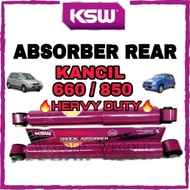 Perodua Kancil 660 850 Oil Performance Shock Absorber Rear Set KSW Heavy Duty Twin Valve