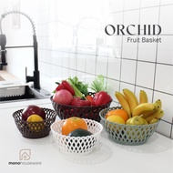 [ MONO ] ORCHID FRUIT BASKET/ FRUIT BASKET/ FRUIT CONTAINER AESTHETIC FRUIT BASKET