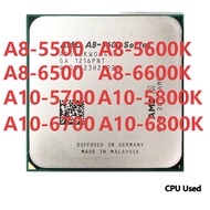 USED CPU A8-5500 A8-5600K A8-6500 A8-6600K A10-5700 A10-5800K A10-6700 A10-6800K Socket FM2+ Quad-Co