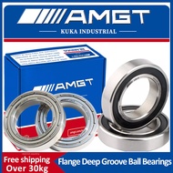 AMGT Swiss Stainless Steel Deep Groove Ball Bearing S6815 S6816 S6817 S6818 S6819 2RS 2Z