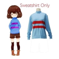 ชุดคอสเพลย์ Undertale Frisk Chara Anime Game Cosplay สำหรับเด็กและผู้ใหญ่ ชุดการแสดง งานปาร์ตี้ วันฮ