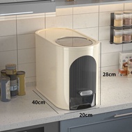 【CanXu Ready Stock】Kitchen Organization 6KG/11KG Rice Dispenser Cereal Flour Storage Container