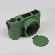 กระเป๋ากล้องเคสซิลิโคนแบบพกพาสำหรับ Canon G5 X Mark Ii G5XM2 G5XII G5X II เคสห่อหุ้ม