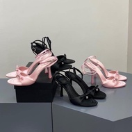 Elegant Lady's High Heels in Elegant Black and Pink 7cm (100% made to order 7-10 years old in Guangz