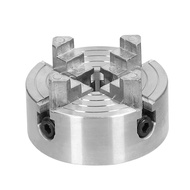 zoomfashion Self Centering Lathe Chuck Zinc Alloy Efficient 3 Jaws/4 Jaws Precise Adjustable Wood Tu