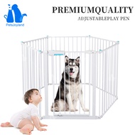 Pet fence dog fence pet gate baby gate baby fence - metal pet fence cat fence 80 cm high cat fence c