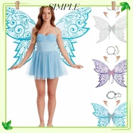 SIMPLESHOP Fairy Angel Wing Costume, Glitter Butterfly Fairy Wings Elf Wings Butterfly Photography P