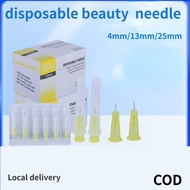 10/50pcs COD 30G Disposable Needle 4mm/13mm/25mm beauty needle Local delivery