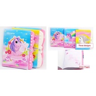 Unicorn Notebook with password