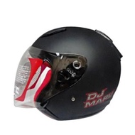 Newest KYT DJ MARU BLACK SOLID HELMET-KYT DJ MARU PLAIN HELMET-KYD DJ MARU HELMET 100% ORIGINAL