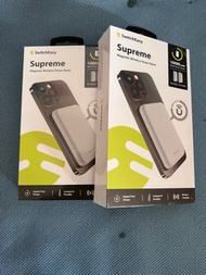（庫存貨）全新 Supreme 10000mah  MagSafe 磁吸充電寶  益用家（入面跟一條雙USB-C線）庫存貨  未開封（蘋果手機磁吸充電最高15w快充--用USB-C 線充電輸出20W高