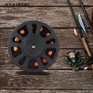 WUMINSDL Fly Fishing Reel, Lightweight Left/Right Hand Fly Reel, Portable Pre-Loaded Line Fly Wheel 