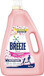 Breeze 2in1 Silky Sakura Liquid Detergent 3.6kg
