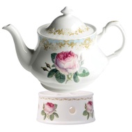 英國 RK | Vintage Roses 古典玫瑰園 天空粉藍1000ml 花茶壺組