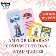 Custom Eid Envelopes 1 pack 20 envelopes. Size 7.5 cm x 15.5 cm