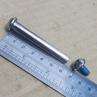 60mm chrome mtb rear shock bolts