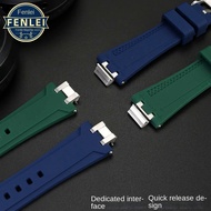 {WWVYL} Cho Maurice lacroix aikon dây đeo cao su kết nối ai6008 6038 6007 Vòng đeo tay nhanh chóng p