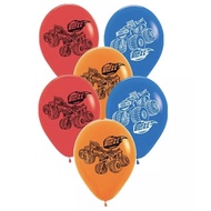 Blaze and the Monster Machine 12inch Latex Balloons Blaze Character Blaze Logo Printed Round 12” Bal