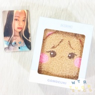 BLACKPINK JENNIE Born Pink GOMDEUKIE Pouch MD and Nabi Selfie Photocard Set [ONHAND & OFFICIAL]