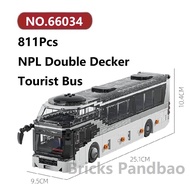 ✨NPL Tourist Bus Truck Assembly Model 811 Pcs Xbert Car Snap-Fit Adult Hobby Models Kit