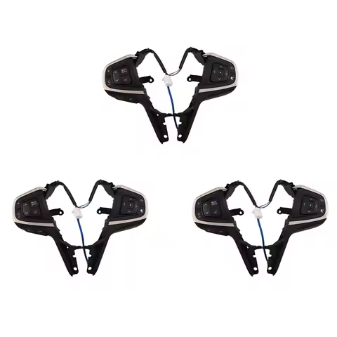 3X Car Multi-Function Steering Wheel Cruise Control Buttons Switch For Toyota Innova 2015-2019