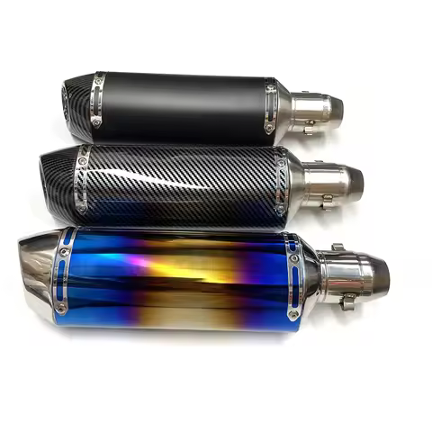 Hot Sale 51MM Motorcycle Exhaust Muffler Pipe With DB Killer For Honda ZX6R 1000 CBR1000 650 Z750 80