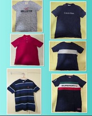 Calvin Klein Superdry Hollister Levis Uniqlo tee polo t shirt polo 恤衫 短袖 上衣