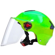 promo helm sepeda motor listrik cocok untuk scooter/sepeda motor - hijau