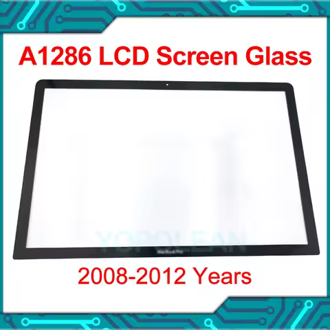 New Laptop LCD LED Screen Glass For Macbook Pro 15" A1286 Glass Lens 2008 2009 2010 2011 2012 Years