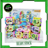 Kids Block Puzzle Game Alphabet Game Toy Block Kindergarten