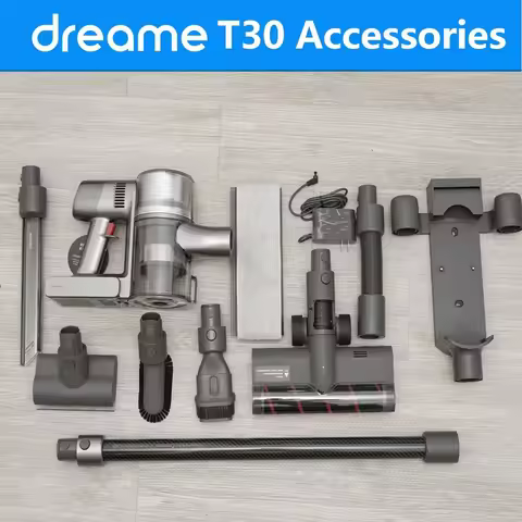 Original Dreame T30 T30neo Accessories HEPA Filter Roller brush Motor Dust cup Tube Host Main Chargi