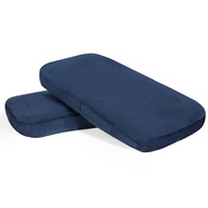 1 Pair Armrest Cushion Chair Memory Foam Soft Hand Pillow Elbow Pillow Suitable for Office Armchair Cover