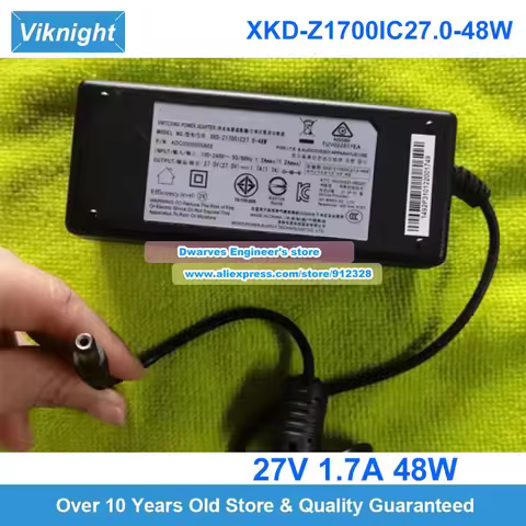 MSP-Z1700IC27.0-48W XKD-Z1700IC27.0-48W Power Adapter 27V 1.7A for Creative GIGAWORKS T50 T40 T30 Po