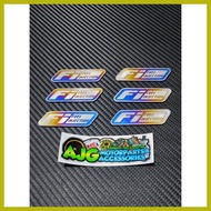 ┤ ➴ ◞ Titanium Emblem set for Raider 150 FI / Carb