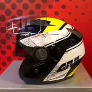 HELMET GIVI OPEN FACE M30.2 PRESTO GRAPHIC BLACK ( DOUBLE VISOR )