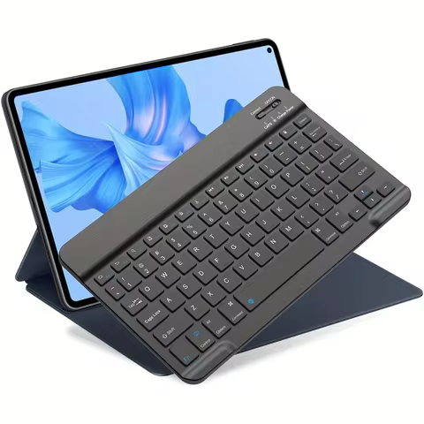 Bluetooth-compatible Wireless Keyboard Mini Keyboard For Laptop Tablet Phone Ipad Rechargeable Keybo