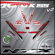 STRIPE MOTOR Yamaha NVX /AEROX V2 TITAN 2025 CUSTOM STRIPE BODY STICKER (READY STOCK)