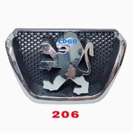 7810c5 for Peugeot 206 CC 206 Hatchback 206 SW Radiator Front Grille Peugeot Lion Badge logo