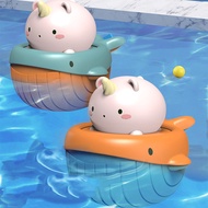 Bafada Cute Bath Toys Shower Baby Splashing Toys Animal Swimming Bathing Toy Floating Playing Intere