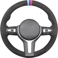 MEWANT Customizable Steering Wheel Cover for BMW F87 M2 2015-2017 F80 M3 2014-2017 F82 M4 M5 F12 F13