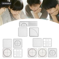 CHiWANji Multifunctional Geometric Ruler Math Functions Ruler Measuring Tool Measuring