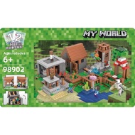 LEGO My Worlds End Shadow Dragon 21117 Hell Portal Luxury Village Assembly Block Lego Toys