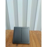 Simon E3 2 Gang 2 Way GREY (2 Way) Hotel Switch
