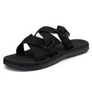 New productoin423 New [Ready Stock] Teva Sandals Men Slippers Black Breathable Anti-Slip GYB3
