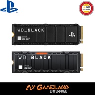 Western Digital | WD Black SN850P | SN850X NVMe M2 SSD Gen4 with Heatsink For PS5 (1TB/2TB/4TB)(BRAN