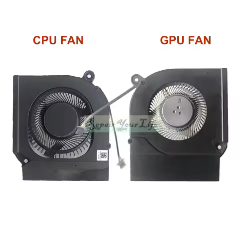 CPU GPU Cooling Fan for Acer Predator PH315-53-72XD PH317-54-70Z5 N20C3 Series Cooler Fans Radiator